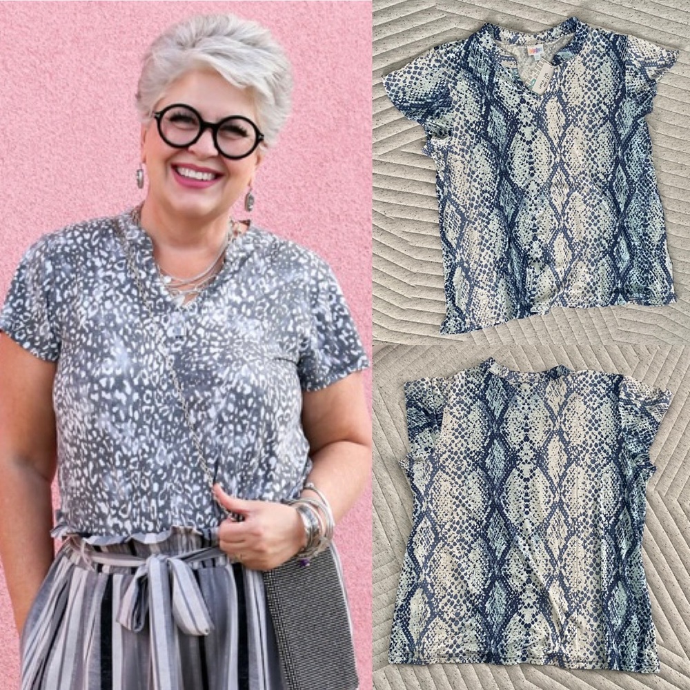 NWT LuLaRoe Layla 2XL Top